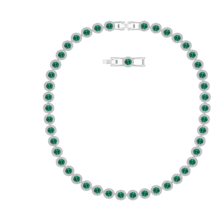 5267091  High quality Swarovski necklace with original logo.