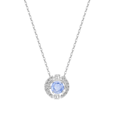 5279425-1-1  High quality Swarovski necklace with original logo.