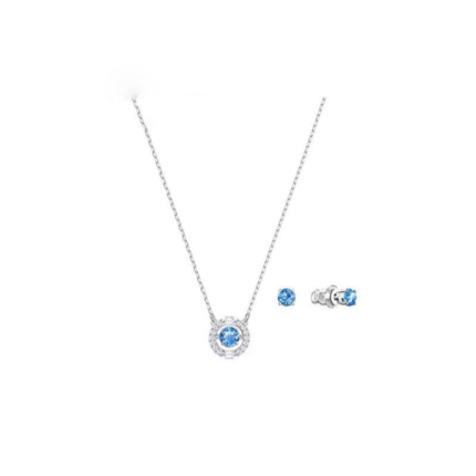 5279425-1-2  High quality Swarovski necklace with original logo.