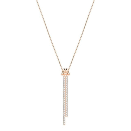 5390817  High quality Swarovski necklace with original logo.