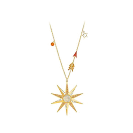 5461784  High quality Swarovski necklace with original logo.