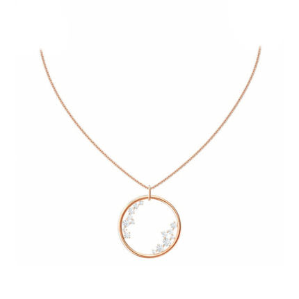 5487069  High quality Swarovski necklace with original logo.