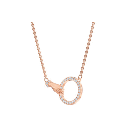 5489573  High quality Swarovski necklace with original logo.