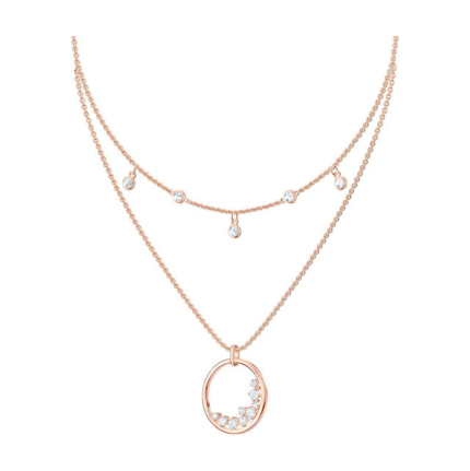 5493390  High quality Swarovski necklace with original logo.