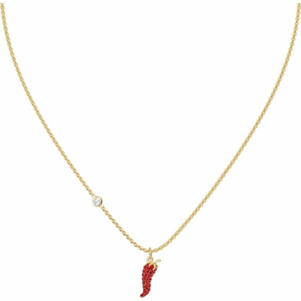 5510531  High quality Swarovski necklace with original logo.