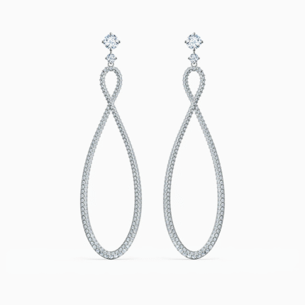 5518878  High quality Swarovski earrings with original logo.