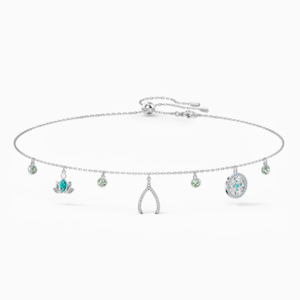 5521449  High quality Swarovski necklace with original logo.