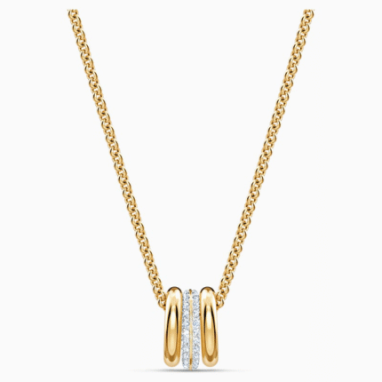 5523989  High quality Swarovski necklace with original logo.