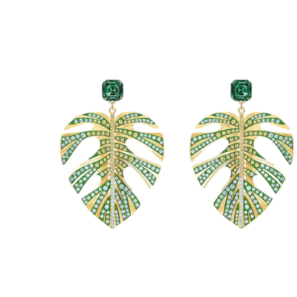 5525242  High quality Swarovski earrings with original logo.