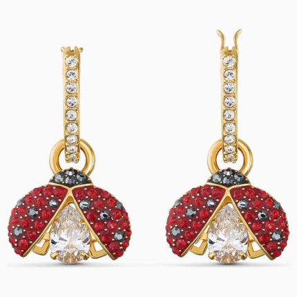 5537490  High quality Swarovski earrings with original logo.