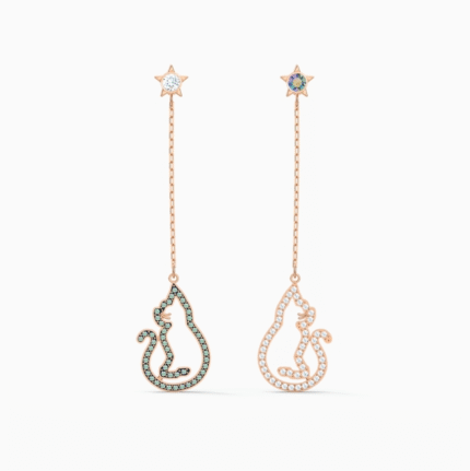 5558174  High quality Swarovski earrings with original logo.