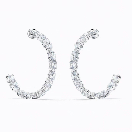 5562128  High quality Swarovski earrings with original logo.