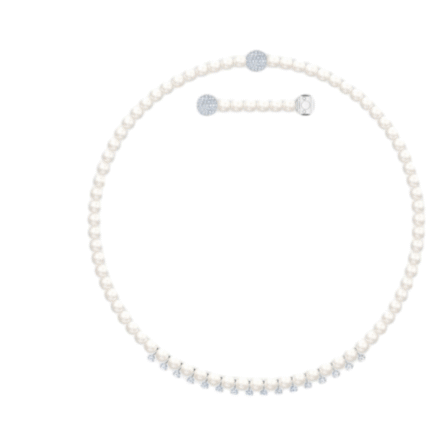 5563289  High quality Swarovski necklace with original logo.