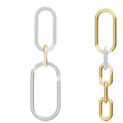 5566004  High quality Swarovski earrings with original logo.