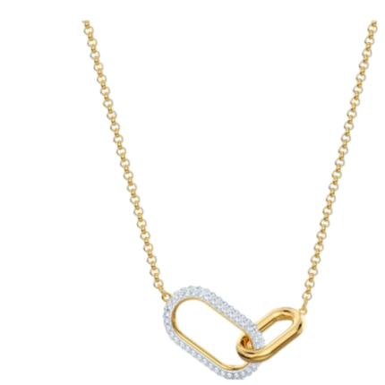 5566227  High quality Swarovski necklace with original logo.