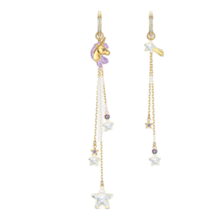 5566744  High quality Swarovski earrings with original logo.