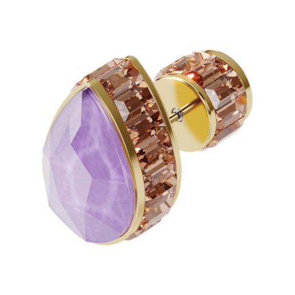 5600523  High quality Swarovski earrings with original logo.