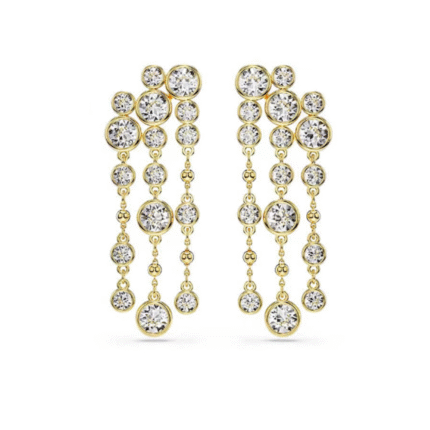 5680093  High quality Swarovski earrings with original logo.