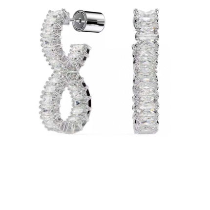 5684047  High quality Swarovski earrings with original logo.