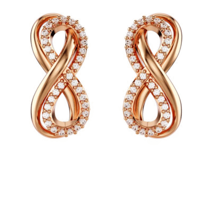 5684085  High quality Swarovski earrings with original logo.