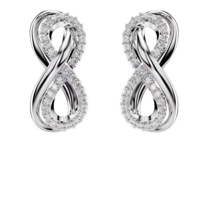5687269  High quality Swarovski earrings with original logo.