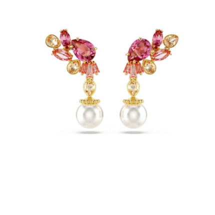 5688486  High quality Swarovski earrings with original logo.