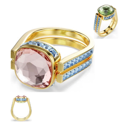 5706304  High quality Swarovski ring with original logo.