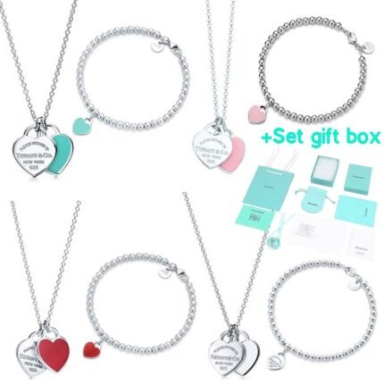 Tiffany bracelet, necklace, combination sets